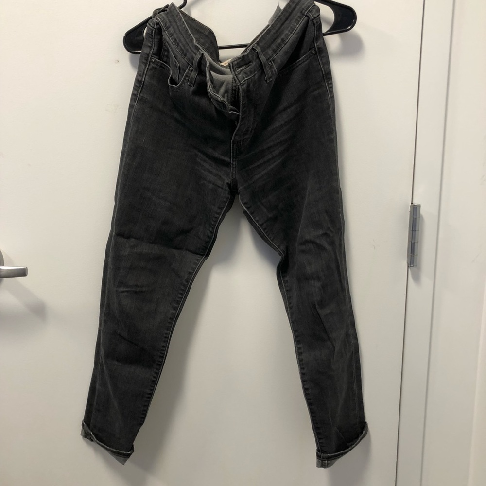 Levi’s, dark gray, used